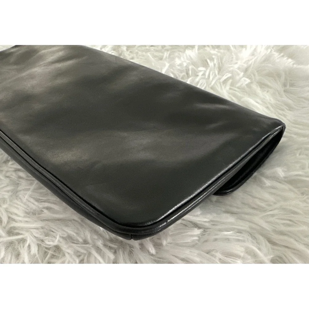 CHANEL Giant Reissue Mademoiselle Lock Flap Lambskin Leather Clutch Bag Handbag